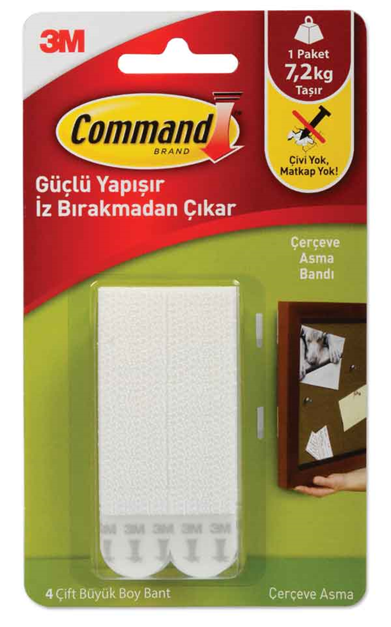 3M COMMAND ASKI CIRT CIRT BANT BÜYÜK BOY 17206- 