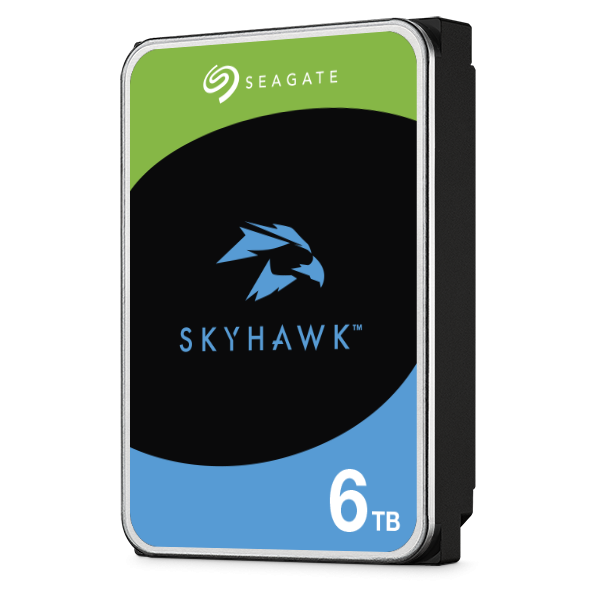 6TB SEAGATE SKYHAWK 256 MB 7/24 RV ST6000VX009