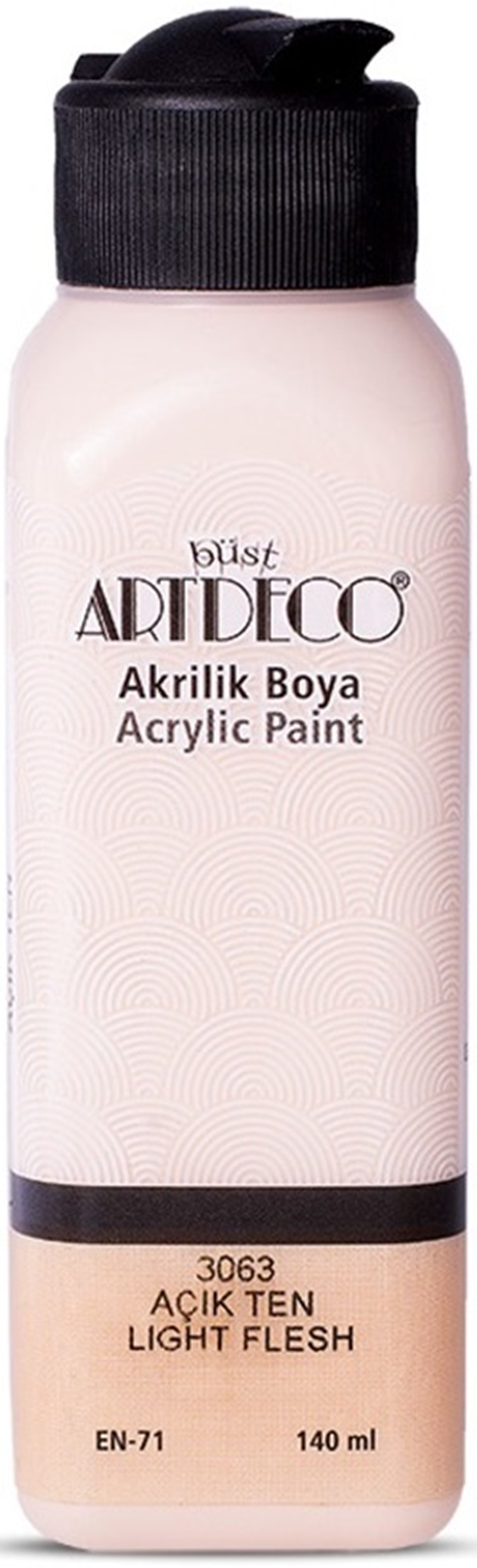 ARTDECO AKRİLİK BOYA 140 ML AÇIK TEN Y-070R-3063- 