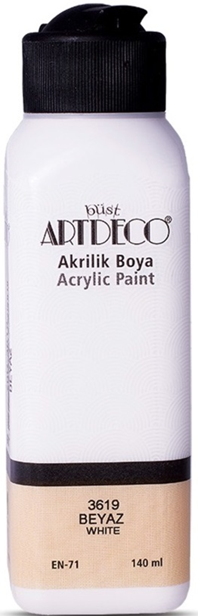 ARTDECO AKRİLİK BOYA 140 ML BEYAZ Y-070R-3619- 