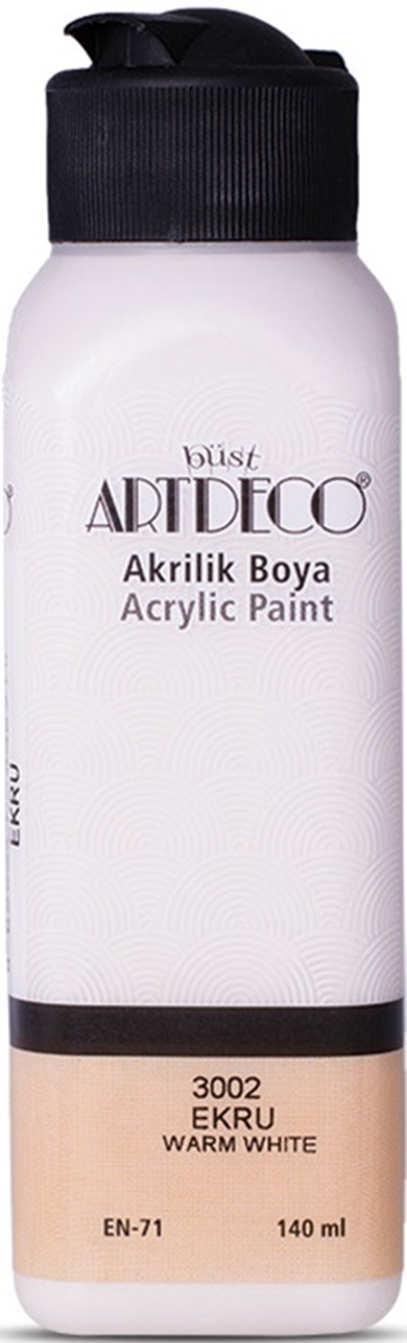 ARTDECO AKRİLİK BOYA 140 ML EKRU Y-070R-3002- 