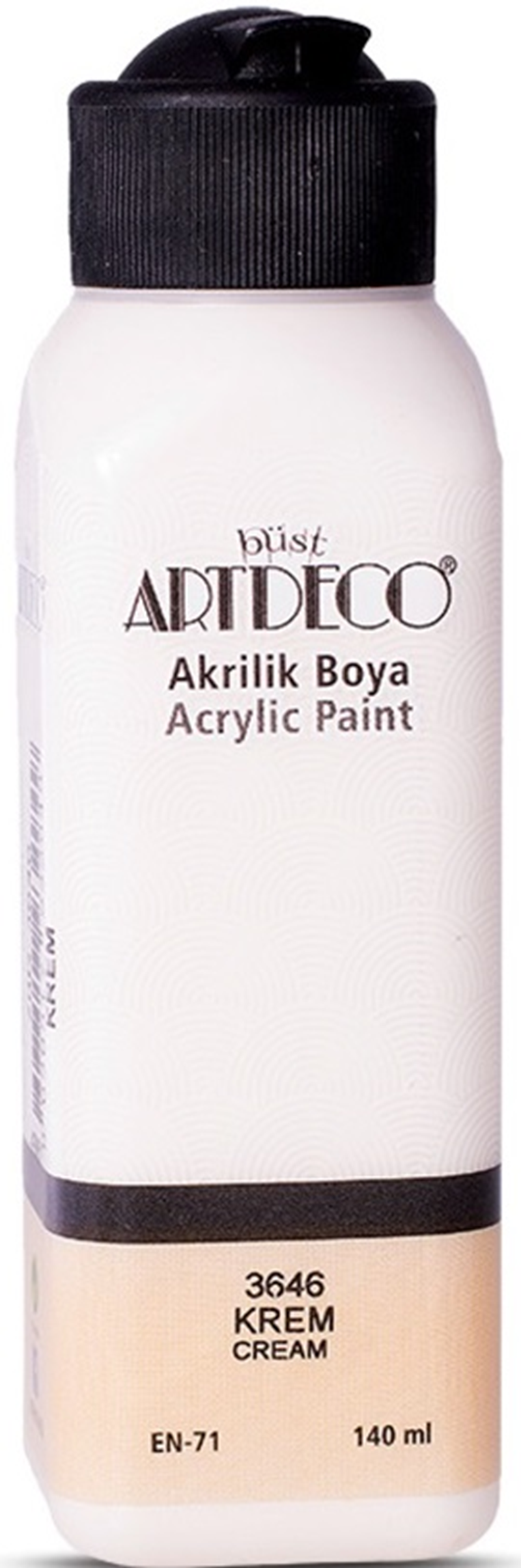 ARTDECO AKRİLİK BOYA 140 ML KREM Y-070R-3646- 