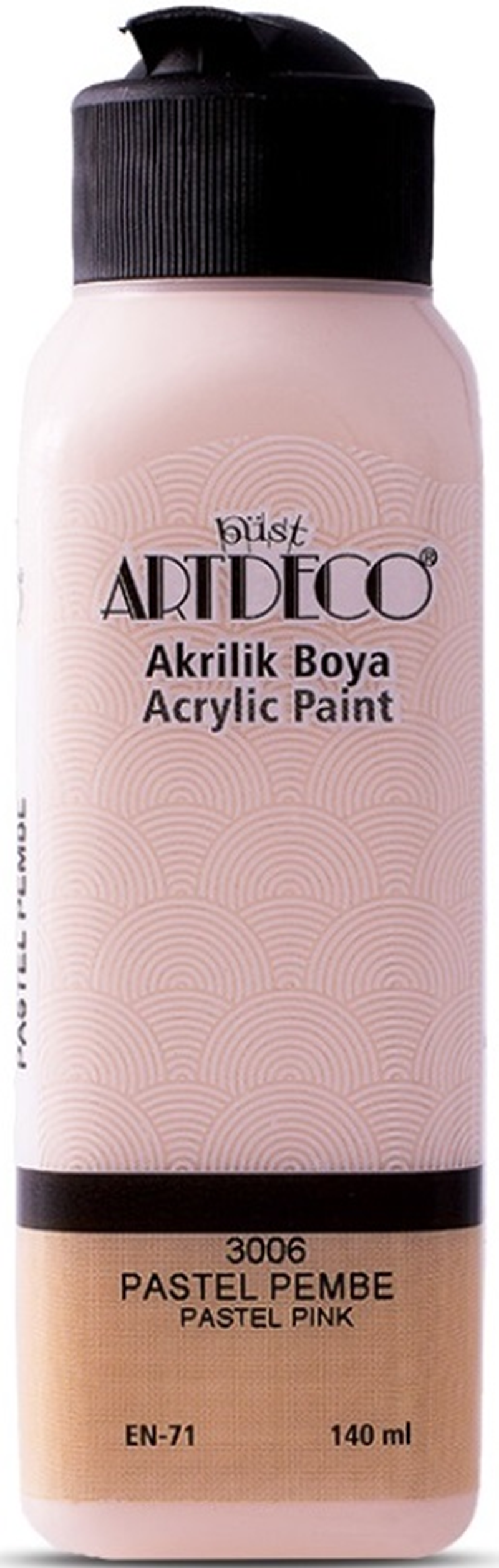 ARTDECO AKRİLİK BOYA 140 ML PASTEL PEMBE Y-070R-3006- 