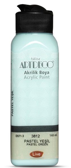 ARTDECO AKRİLİK BOYA 140 ML PASTEL YEŞİL 070R3812- 