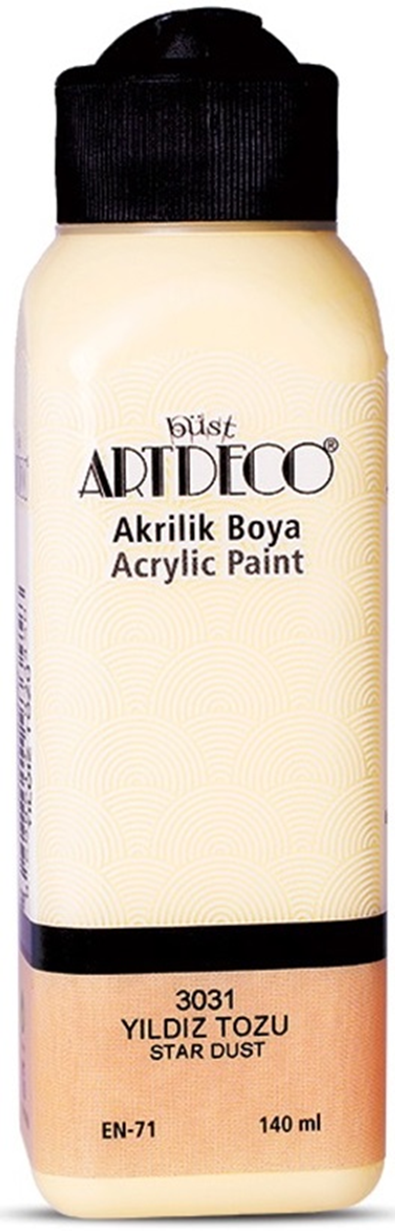 ARTDECO AKRİLİK BOYA 140 ML YILDIZ TOZU Y-070R-3031- 