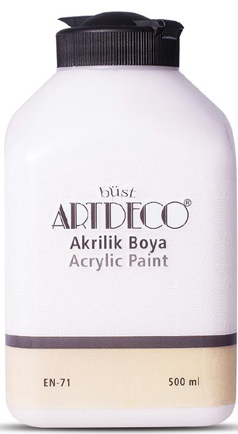 ARTDECO AKRİLİK BOYA 500 ML KOTON BEYAZ 070L-3008- 