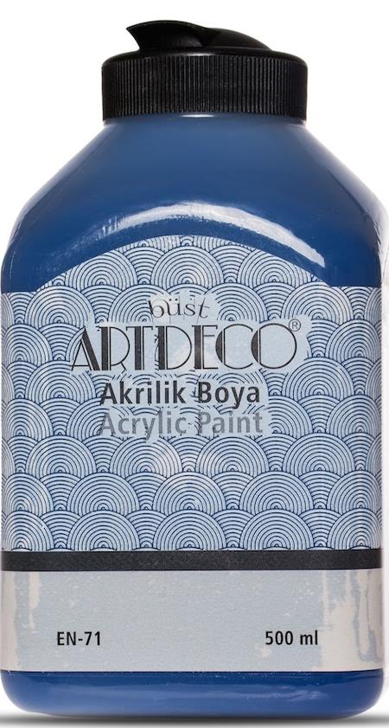 ARTDECO AKRİLİK BOYA 500 ML LACİVERT 070L-3611- 