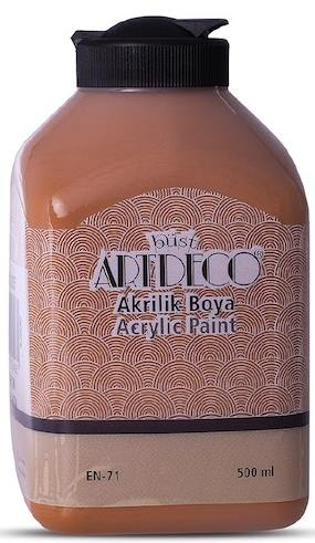 ARTDECO AKRİLİK BOYA 500 ML TARÇIN 070L-3057- 