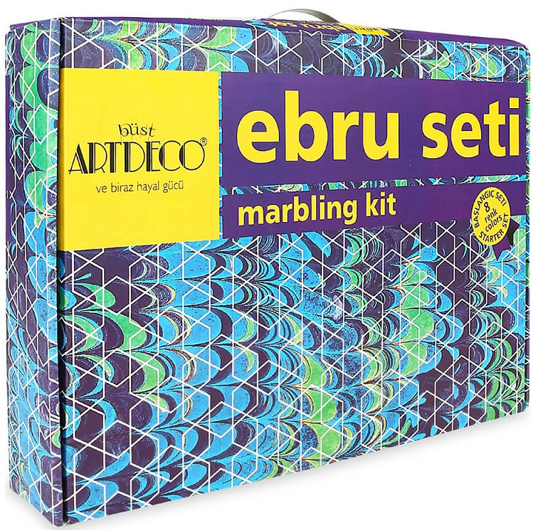 ARTDECO EBRU BAŞLANGIÇ SETİ 8Lİ ÇANTALI Y-016 ES-8- 