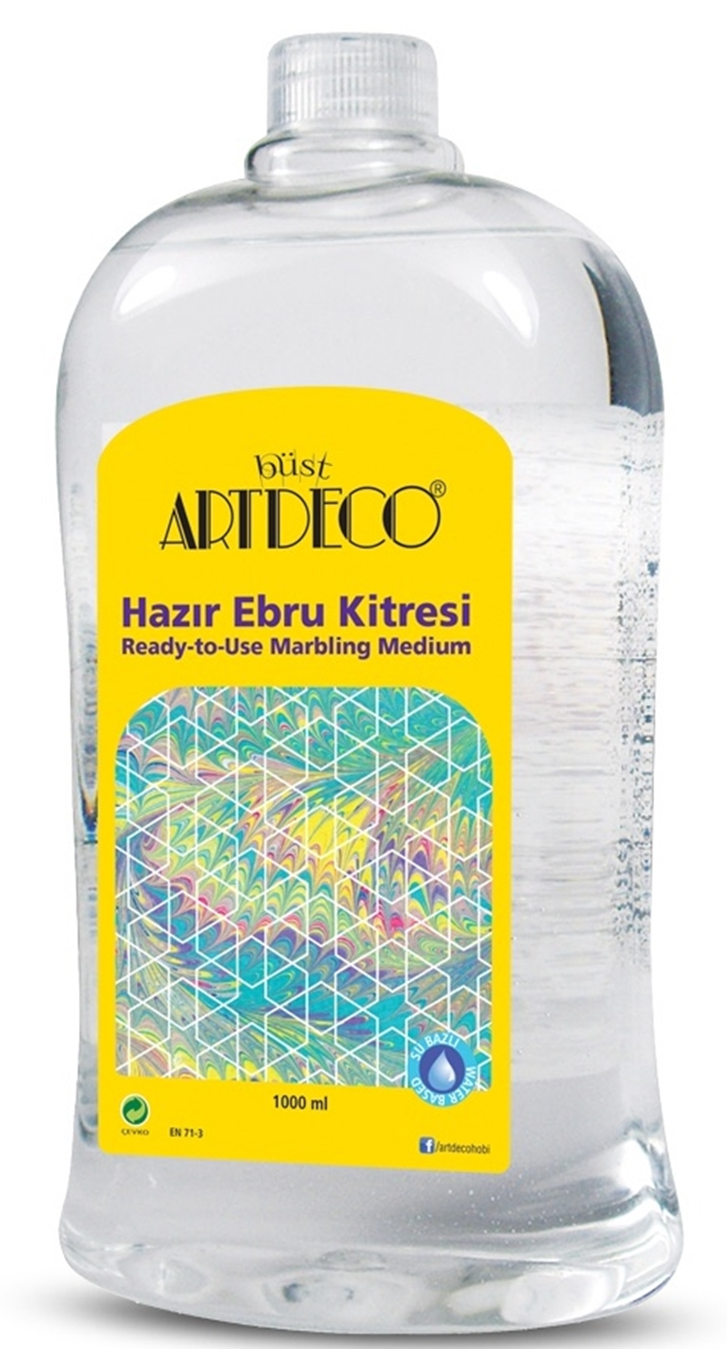 ARTDECO EBRU BOYASI SIVI KİTRE 1000 ML 015M-1000- 