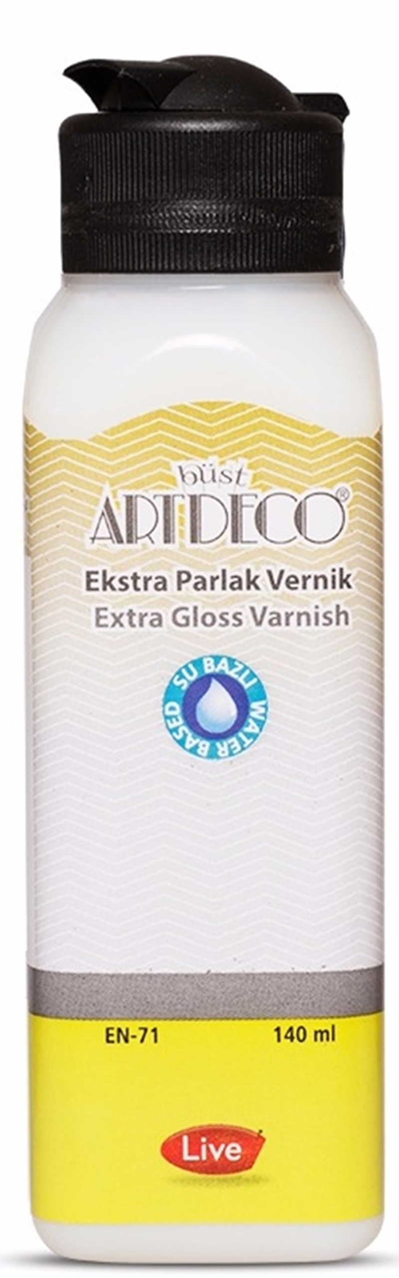 ARTDECO VERNİK SU BAZLI 140 ML EKSTRA PARLAK 073R-04- 