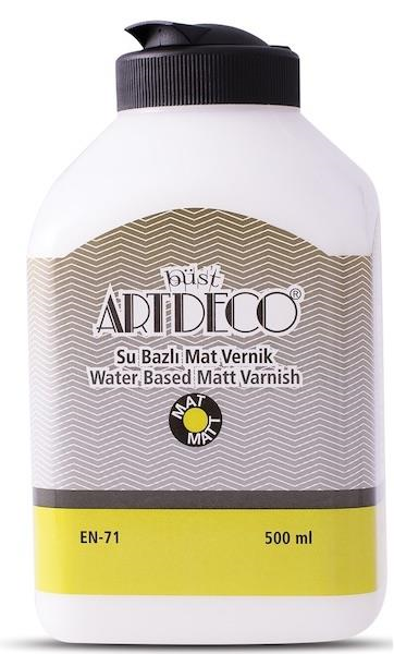 ARTDECO VERNİK SU BAZLI 500 ML MAT 073L-02- 