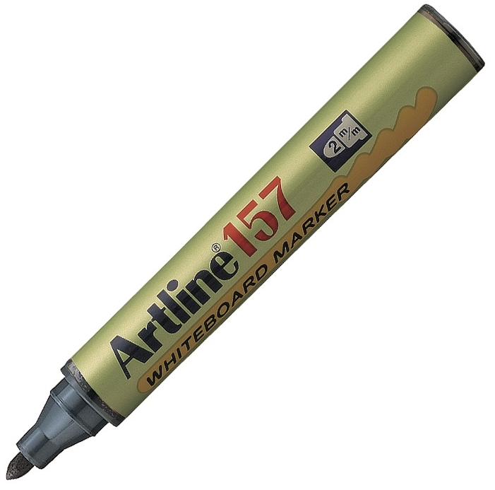 ARTLINE BEYAZ TAHTA KALEMİ 157 SİYAH EK-157/12 S- 