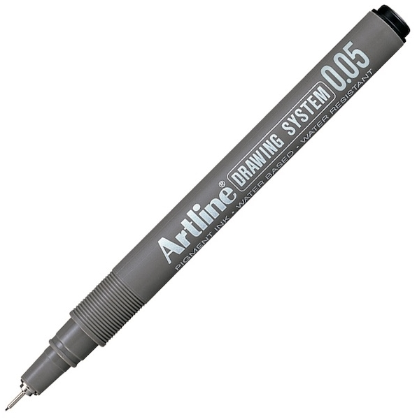 ARTLINE ÇİZİM KALEMİ DRAWING SYSTEM 0.05 MM 2305 SİYAH- 