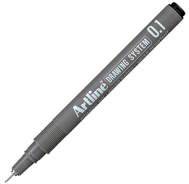 ARTLINE ÇİZİM KALEMİ DRAWING SYSTEM 0.1 MM 231 SİYAH- 