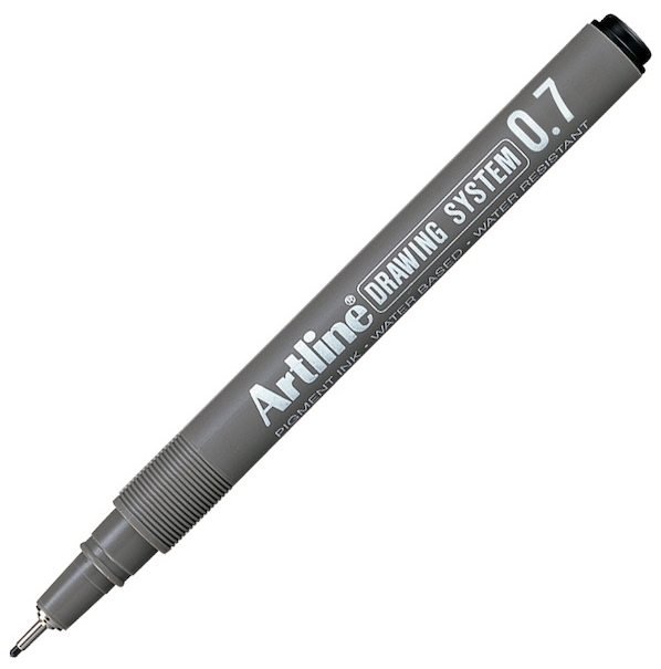 ARTLINE ÇİZİM KALEMİ DRAWING SYSTEM 0.7 MM 237 SİYAH- 