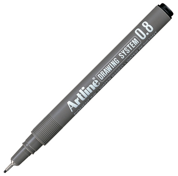 ARTLINE ÇİZİM KALEMİ DRAWING SYSTEM 0.8 MM 238 SİYAH- 