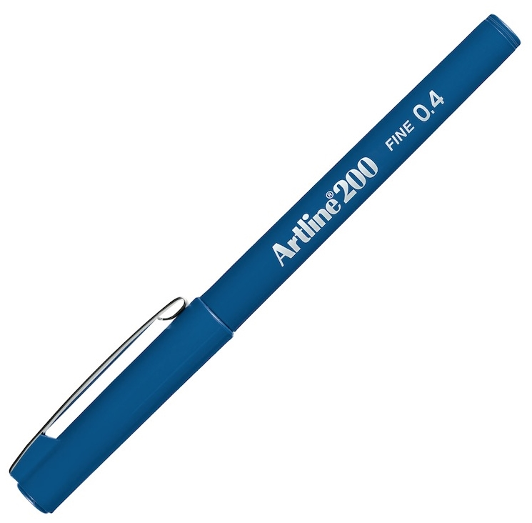 ARTLINE FINELINER 200N KALIN GÖVDE 0.4 ROYAL MAVİ EK-200/12 RM- 