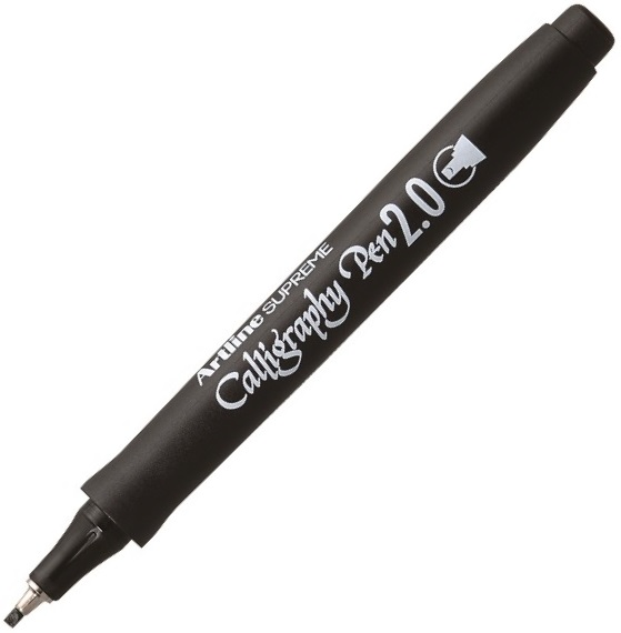 ARTLINE KALİGRAFİ KALEMİ SUPREME CALLIGRAPHY PEN 242 2.0 SİYAH A-EPF-242 BLACK- 