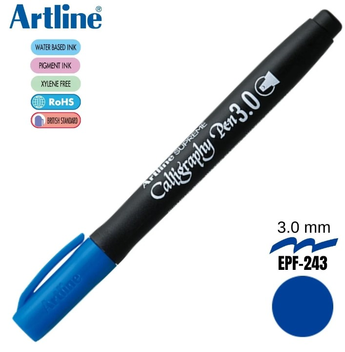 ARTLINE KALİGRAFİ KALEMİ SUPREME ERGOLINE EPF-243 MAVİ- 