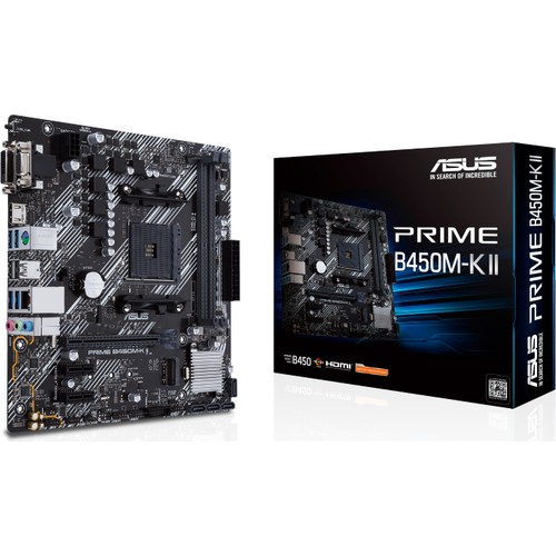 ASUS PRIME B450M-K II 4400 DDR4 DVI VGA M2 AM4