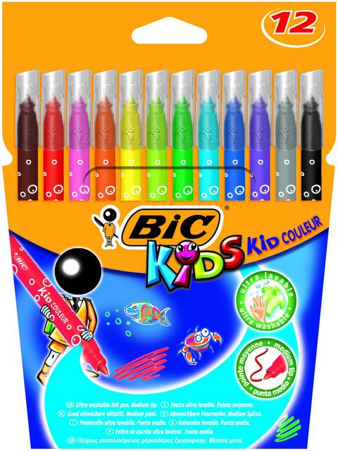 BIC KEÇELİ KALEM KID COULEUR 12 RENK 9202932- 