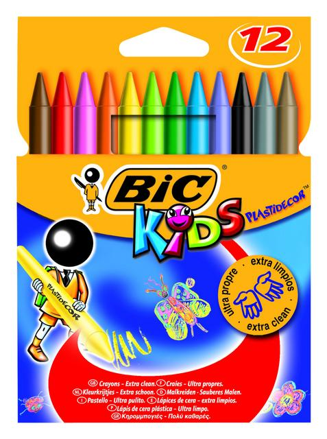 BIC PASTEL BOYA PLASTIDECOR 12 Lİ 920299-945764- 