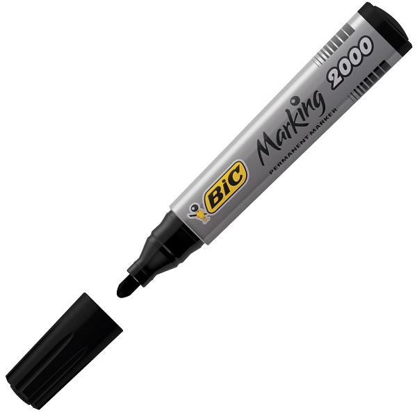 BIC PERMANENT MARKÖR 2000 12 Lİ SİYAH 8209153- 