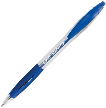 BIC TÜKENMEZ KALEM ATLANTIS CLASSIC 1.0 BASMALI 12 Lİ MAVİ 8871311- 