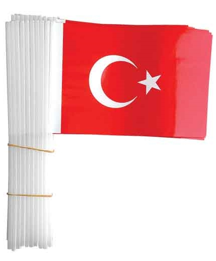 BUKET BAYRAK SOPALI TÜRK 80 Lİ 12x22,5cm BKT-301- 