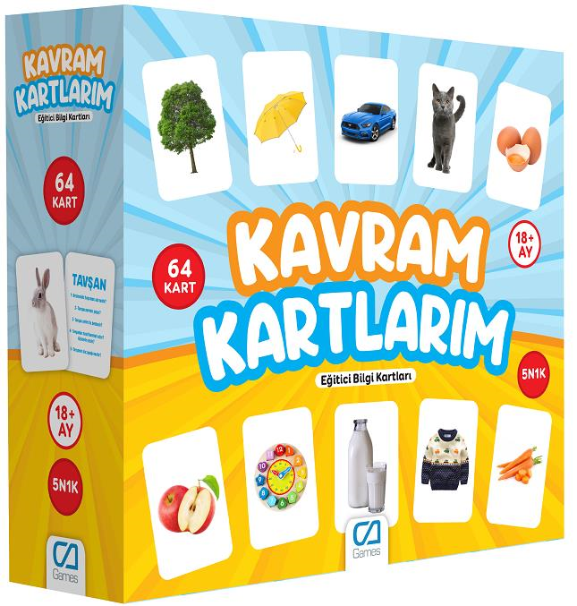 CA GAMES KAVRAM KARTLARIM CA.5175 - 