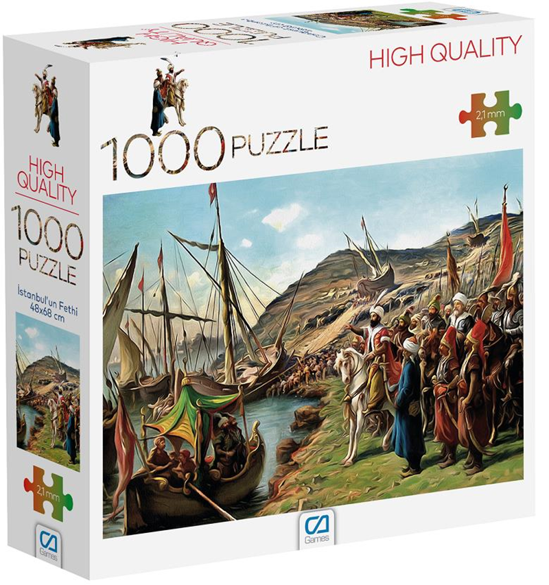 CA GAMES PUZZLE 1000 PARÇA İSTANBULUN FETHİ CA.7039- 