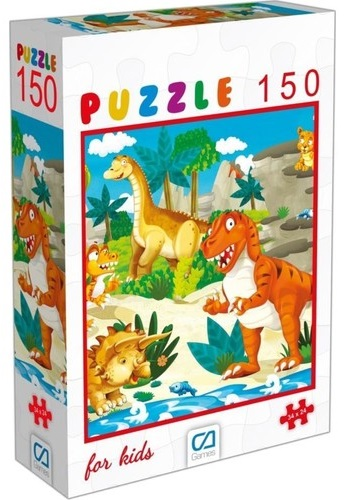 CA GAMES PUZZLE 150 PARÇA DİNAZORLAR 6104- 