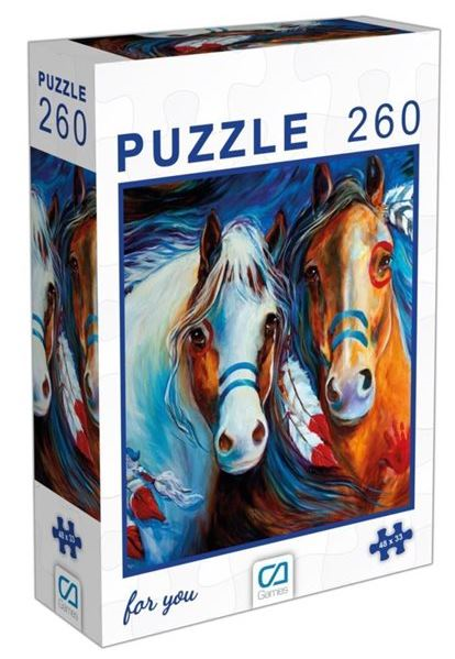 CA GAMES PUZZLE 260 PARÇA ATLAR 6003- 