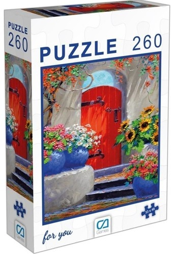 CA GAMES PUZZLE 260 PARÇA KIRMIZI KAPI 6001- 