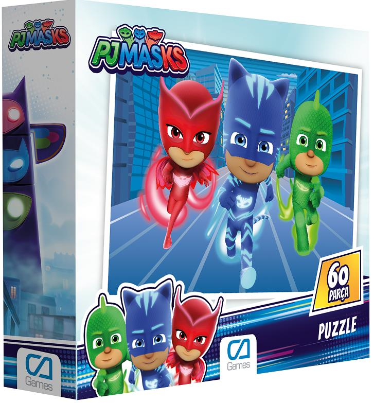 CA GAMES PUZZLE 60 PARÇA PJMASKS CA.5193- 