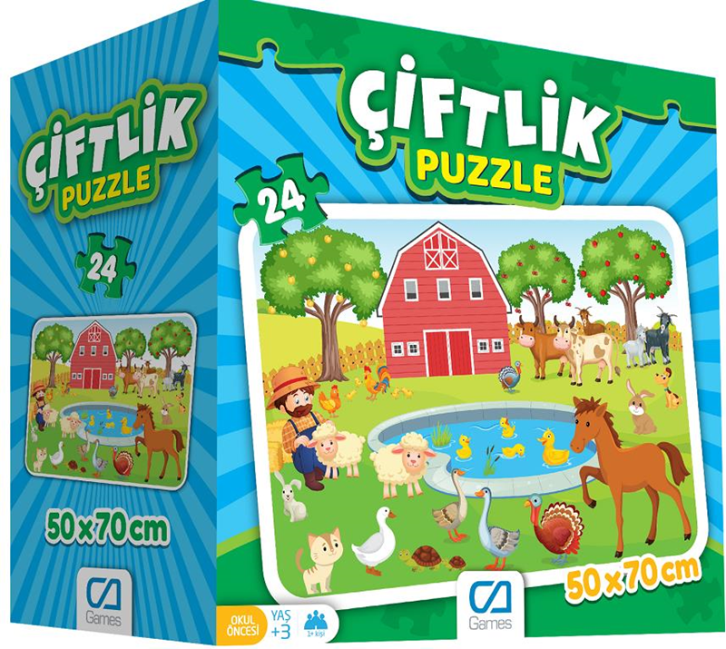 CA GAMES PUZZLE ÇİFTLİK YER CA.5133- 