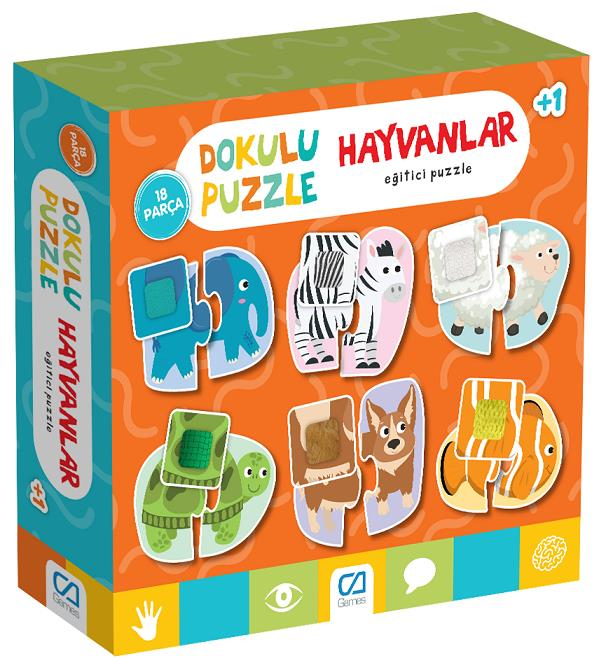 CA GAMES PUZZLE DOKULU HAYVANLAR 5126- 