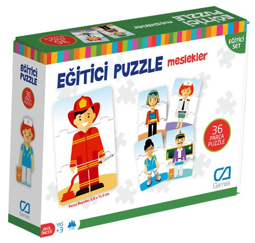 CA GAMES PUZZLE EĞİTİCİ - MESLEKLER 5030- 