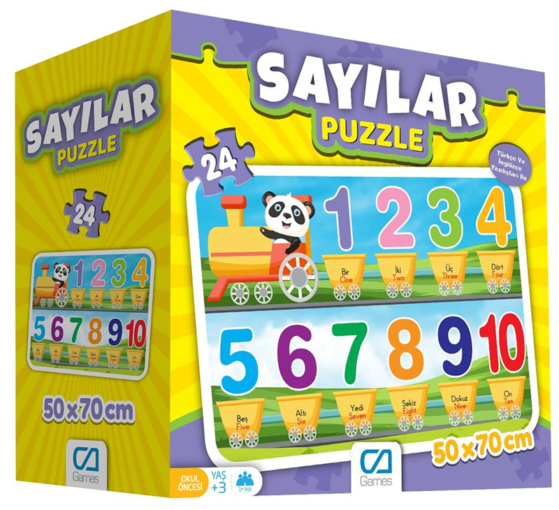 CA GAMES PUZZLE SAYILAR YER CA.5134- 