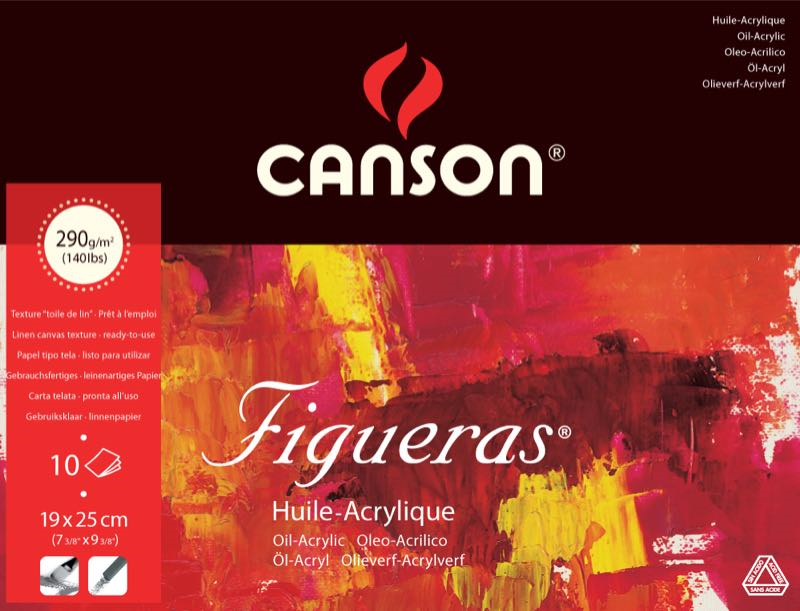 CANSON YAĞLI BOYA BLOĞU 19x25 290 GR 10 SF 200857220- 