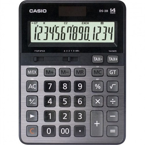 CASIO HESAP MAKİNESİ MASAÜSTÜ DS-3B 14 HANE- 