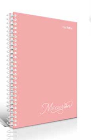 ÇINAR DEFTER 17x24 PASTEL SPİRALLİ SERT KAPAK 120 YP. KARELİ 55175- 