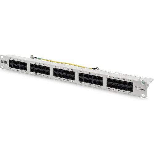 DIGITUS DN-91350-1 50 PORT CAT3 PATCH PANEL