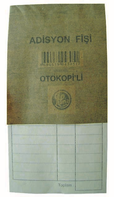 DİLMAN ADİSYON FİŞİ OTOKOPİLİ 8x16.5 4305- 