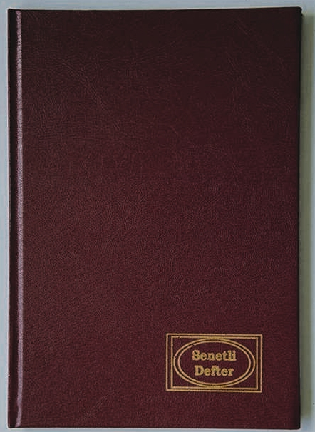 DİLMAN SENETLİ DEFTER CİLTLİ 20x27.5 160 YP 2305- 