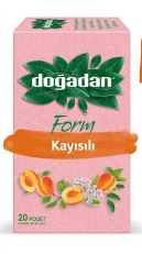 DOĞADAN BİTKİ ÇAYI FORM KAYISILI 20 Lİ- 