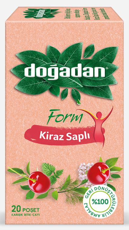 DOĞADAN BİTKİ ÇAYI FORM KİRAZ SAPLI 20 Lİ- 