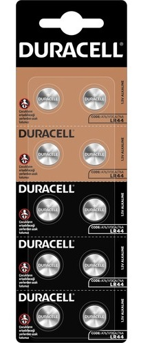 DURACELL PİL DÜĞME 1,5V 2x5 Lİ LR44 5003553- 