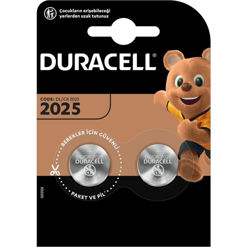 DURACELL PİL DÜĞME 3V 2 Lİ 2025- 